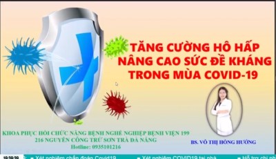 Livestream: Tăng cường hô hấp nâng cao sức đề kháng mùa COVID-19